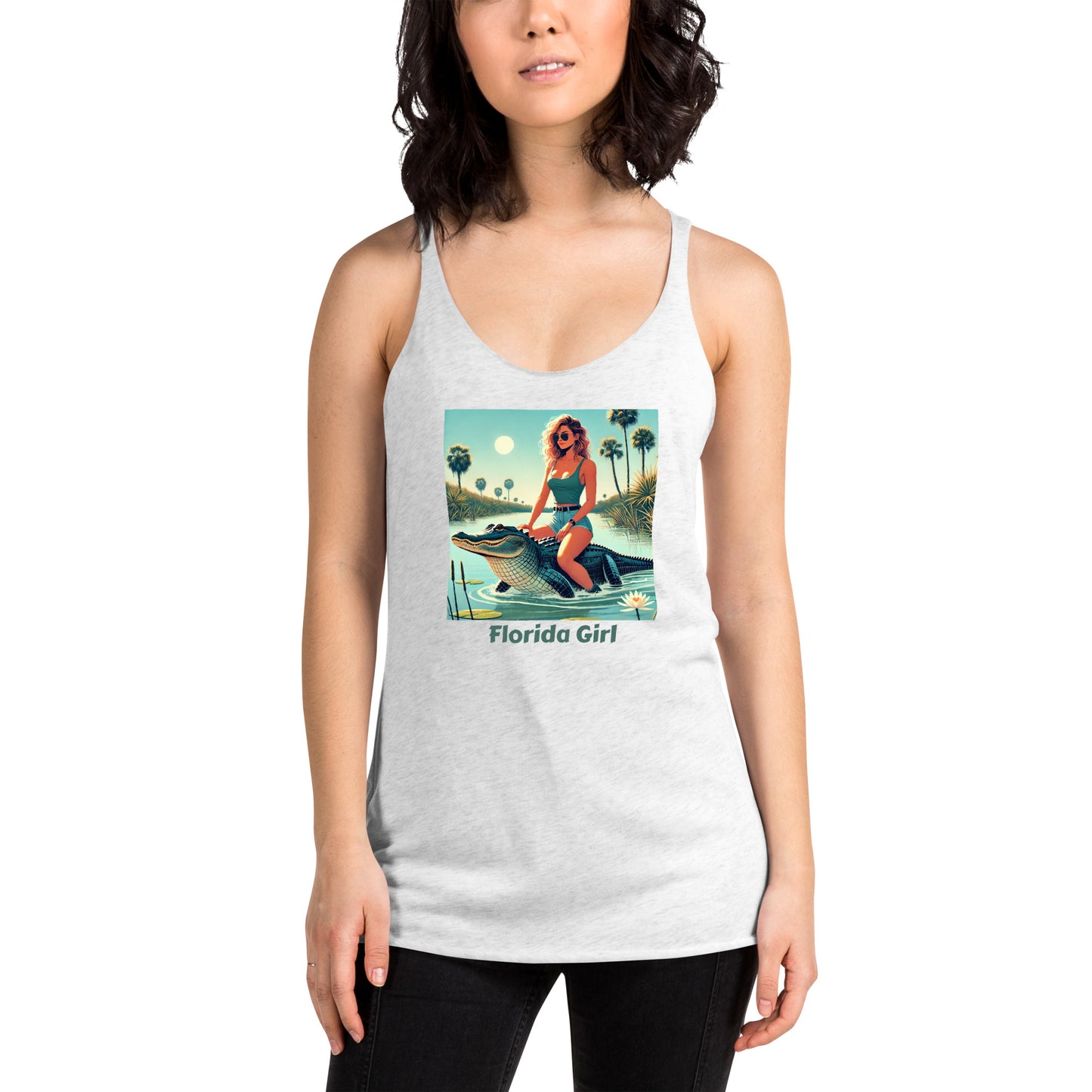 Florida Girl Women's Racerback Tank