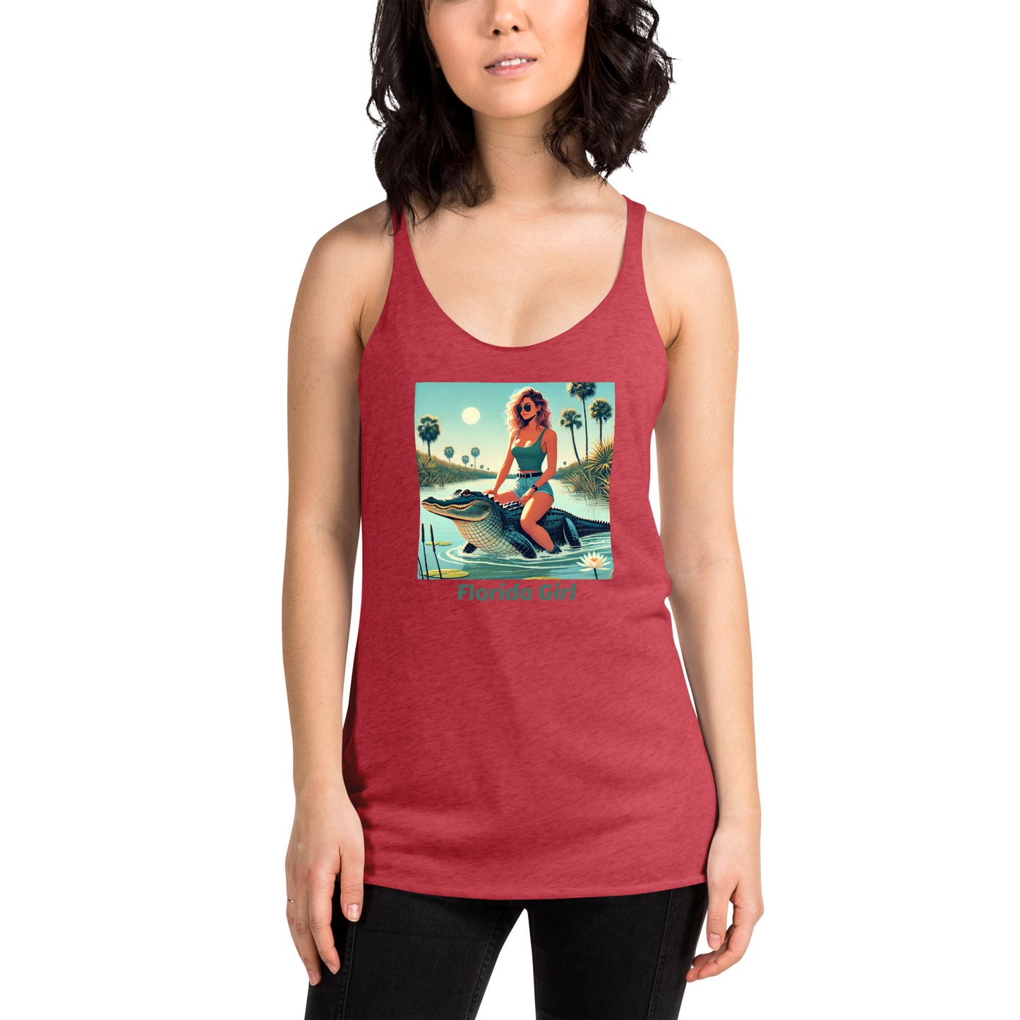 Florida Girl Women's Racerback Tank