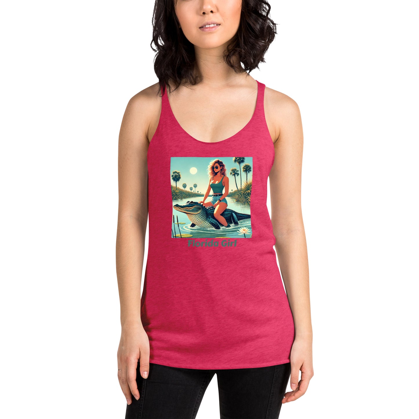 Florida Girl Women's Racerback Tank