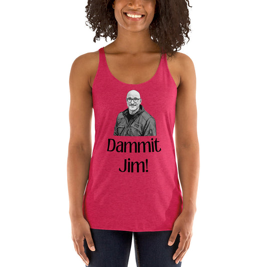 Dammit Jim Women's Racerback Tank